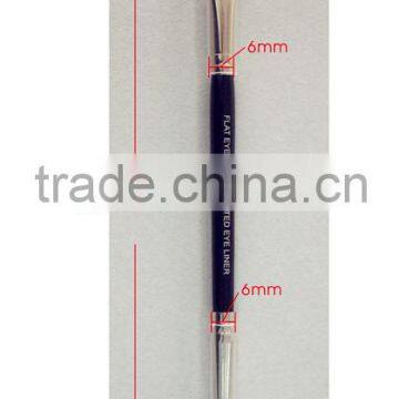 Nylon hair double side art brush,artist wooden handle brush ,painting brush