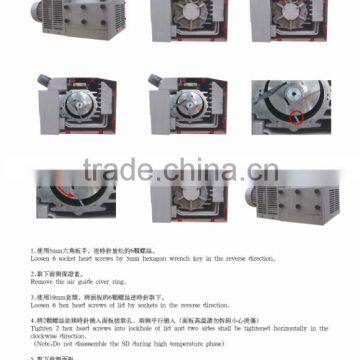 250m3/h 440V /3Phase KVF250 Cnc Router Table Clamps Pump photo-3