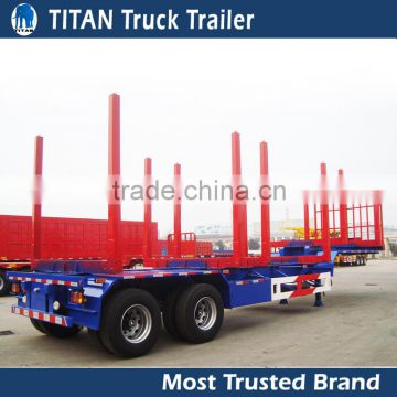 Cheap logging semi trailer for log /wood/ timber transporting