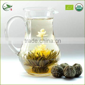 Oriental Beauty Black Flowering Tea Balls, blooming tea