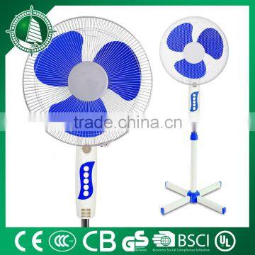 China Manufacturer Produced Pedestal Installation Electric stand Fan with light