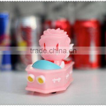 OEM PINK Rose Deliberate SUPER Vampire Mini Cartoon Vinyl Toys/Custom Kids Cute Vinyl Toys/Plastic Cartoon Vinyl Toys Factory photo-3