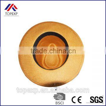 Cowboy Orange Straw Hat Straw Hat With Band photo-3