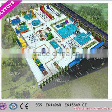 Special commercial customized water park, giant amusement theme park, luxurious ground park