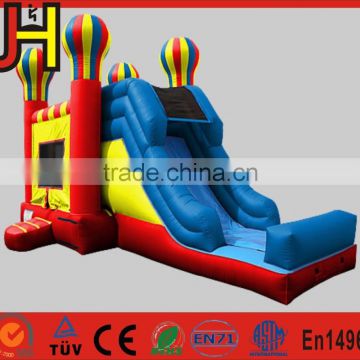 Commercial Factory Manufacture Kids Inflatable Balloon Bouncer Slide For Sale