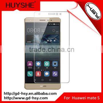 HUYSHE hot selling anti-fingerprint tempered glass screen 0.3mm protector for Huawei Mate S