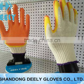 Latex Garden Gloves Double Gum Dipping Latex Glove photo-4