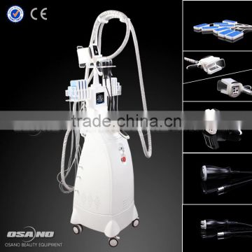 Integrated beauty Equipment V9 for body shaping cryo lipolaser slimming