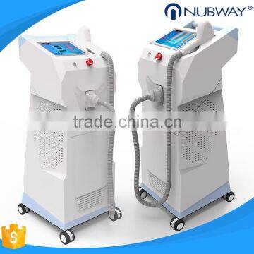 Lip Hair CE ISO13485 10 Bars 808nm Diode Laser/808 Whole Body Diode Laser/808nm Laser Diode Hair Removal Machine Lady / Girl Medical