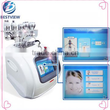 Non Surgical Ultrasound Fat Removal BESTVIEW Best Choice Fat Reduction!! Cavitation Slimming/ Vacuum RF Cavitation Machine Cellulite Reduction