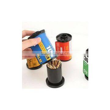 Creative film shape plastic toothpick holder / toothpick box / toothpick tube