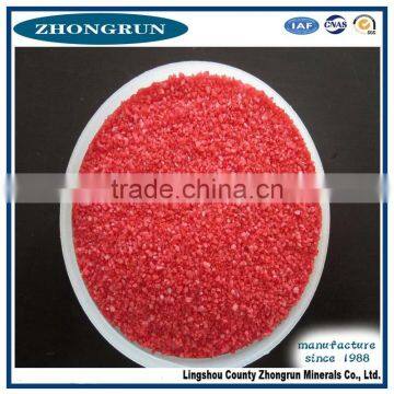 Whosale Price Natural Colored Sand/red Sand