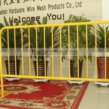 customized metal crowd control barrier, portable barricades, pedestrian barriers