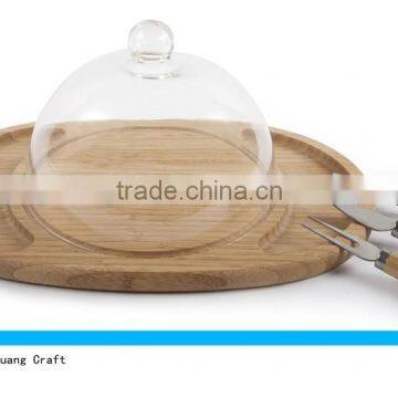 High Quality Natural Healthy Wooden Food Plate,wooden Tray photo-2