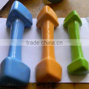 YY011 triangular shape dipping dumbbell cast iron dumbbell