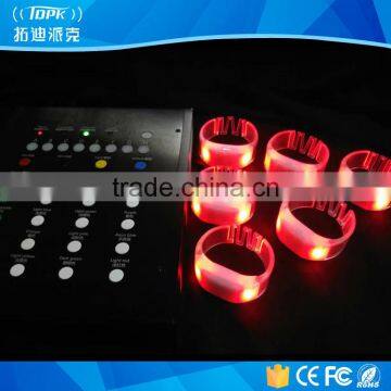 Promotional motion sensor led silicon wristbands bracelets