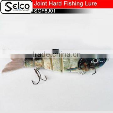 SGF6J01 Six -section Herring Joint Plastic Lure 6" photo-3