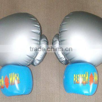 PVC inflatable punching bag PVC inflatable boxing gloves