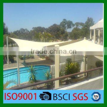 100%PE with UV sun blocking back yard sun shade sail