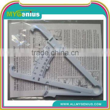 Personal Body Fat Caliper Tester Fitness Keep Health