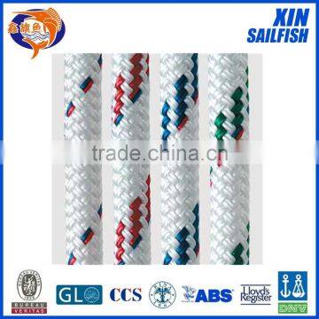 nylon cord/nylon double braided rope from china