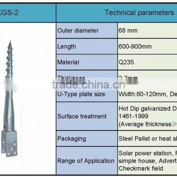 no Dig Earth Anchor for Timber Construction photo-5