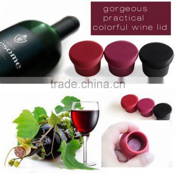 2014 New Design Silicone Wine Bottle Stopper