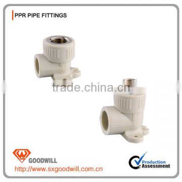 M&F thread PPR pipe fitting 90 degree elbow wiyh seat