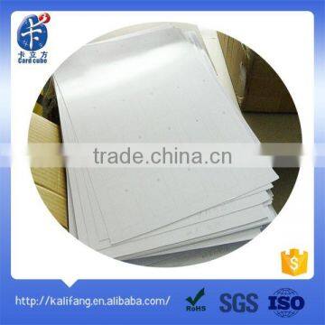 pvc sheet plus S 2k rfid inlay