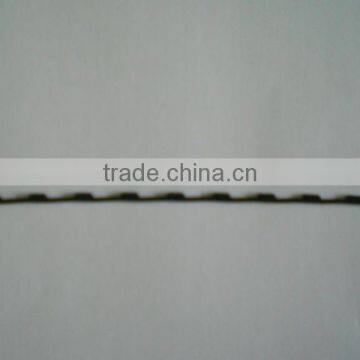 fine/broad groove rubber mat