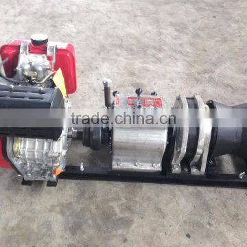 5 Ton Fast Speed Shaft Driven Diesel Cable Pulling Winch photo-3
