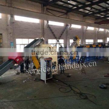 Waste PE PP film crushing washing recycling line