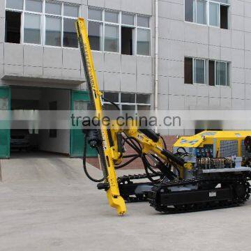 reliable mobile crawler blasting DTH drilling rig Z138YA