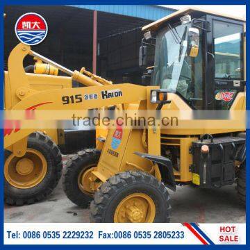 Kaida ZL-15 Small Wheel Loader Construction Equipment Pay Loader Front End Loader