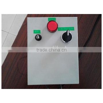 Electric control box for roll up machine