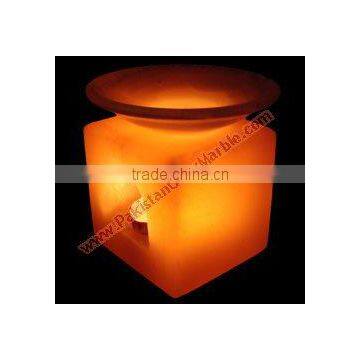 PAKISTAN FACTORY Cheap Customized size HIMALAYAN SALT OIL BURNERS