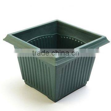 cheap square plastic flower pot -hg8010