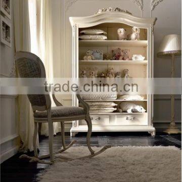 Victoria Style Carved Wooden Baby Crib, Ornate Design Children Bedroom Furniture Set, Noble Furniture Child/Kid's Bed Set photo-4