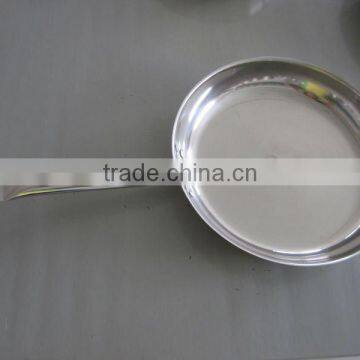 Stainless steel frying pan