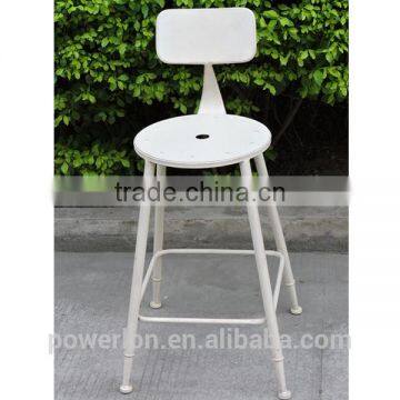 Iron Bar Stool Chair Stackable photo-2