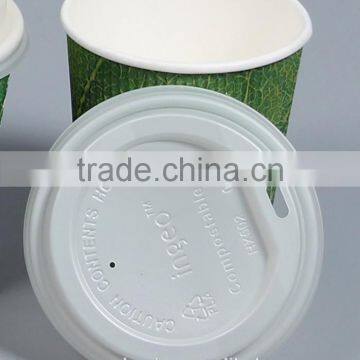 CPLA Cup Lids Sipper Dome Lid for 8oz
