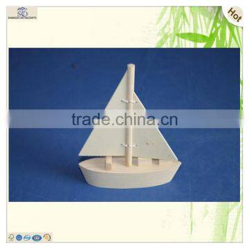 sale handicraft unfinished toy t top model boat