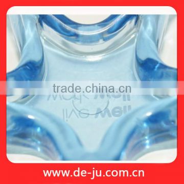 Thick Plastic Transparent Blue Star Massager