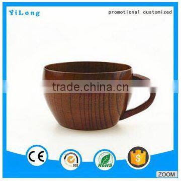 Custom Handmade Wholesale Drink Wooden Round Cup photo-2
