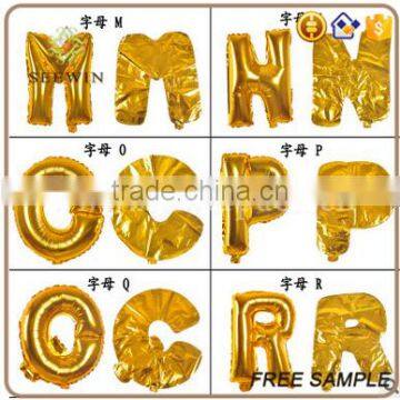 Decorative 16 Inch Letter Foil Balloons photo-5