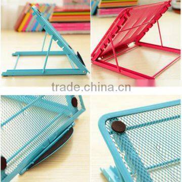 Wholesale Stock Small Order Plastic Folding Laptop/Ipad Storage Rack photo-2