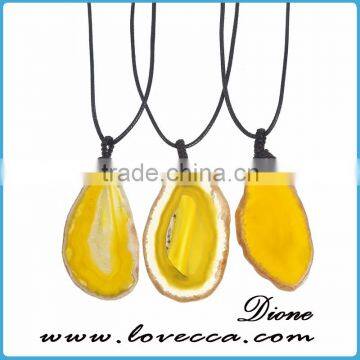 Gift For Wife Mom Natural Agate Necklace Crystal Necklace Stone Agate Jewelry photo-6