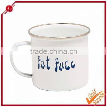 2014 china promotion metal enamel cups & sublimation mug