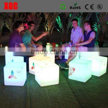 Hot led lighting ice bucket/Plastic LED Ice Drink Bucket Champagne Beer Plastic Led Ice Bucket