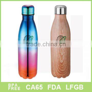 Air transfer print stainless steel vacuum cup,Travel Vacuum Flask